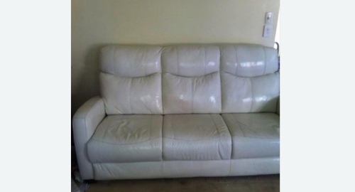 Химчистка кожаного дивана. Сасово